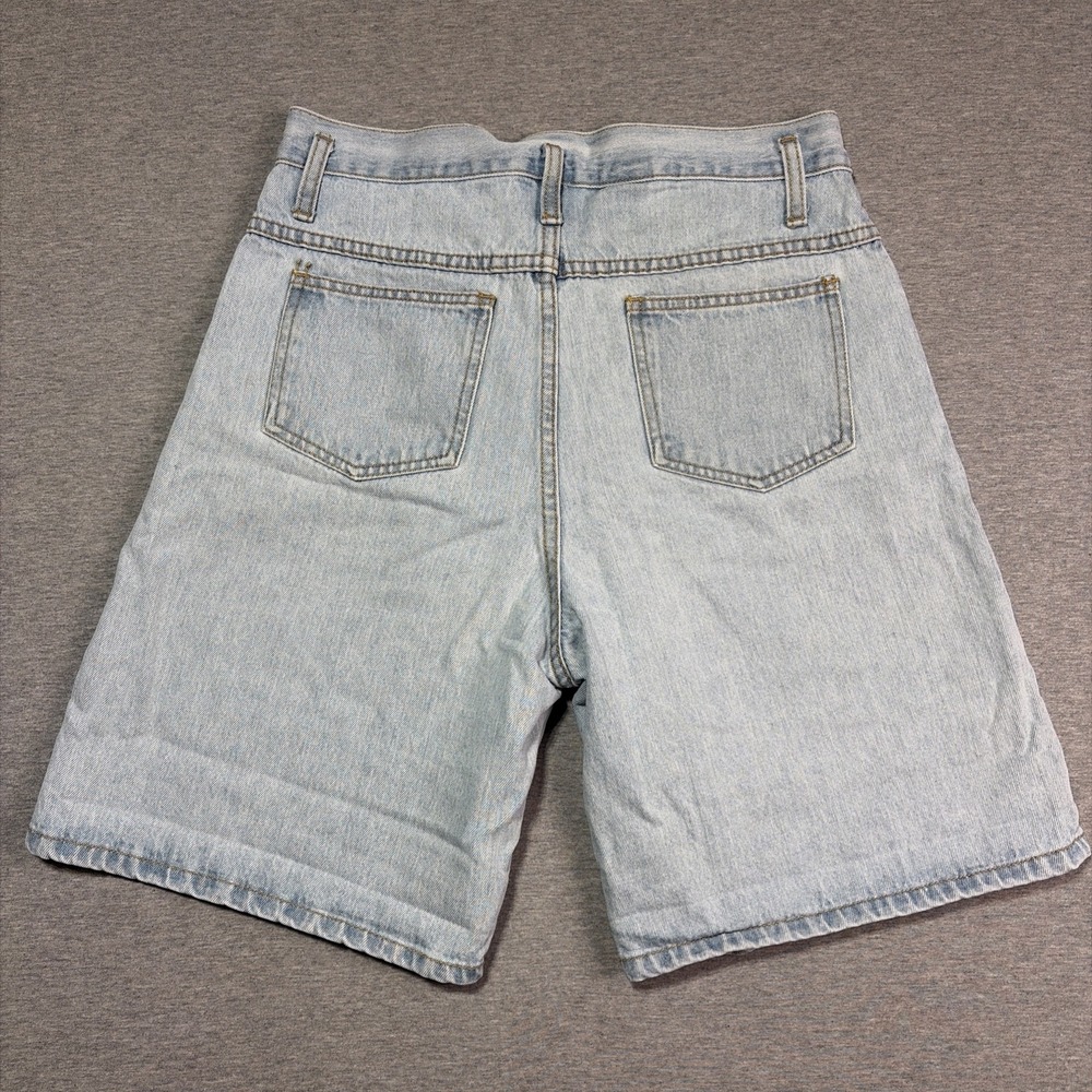Vintage Disney Mickey Mouse Long Jean Denim Shorts - Medium - Picture 11 of 16